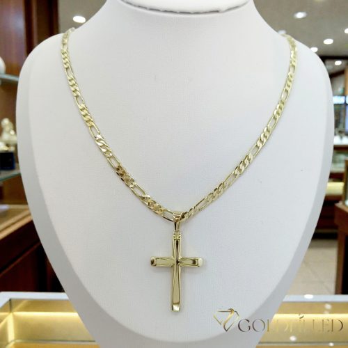 Goldfilled Antiallergén Nyaklánc 45cm/4mm +Medál 14K Szín