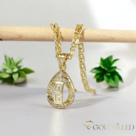   Goldfilled Antiallergén Nyaklánc 45cm/3mm +Medál 14K Szín