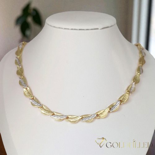 Goldfilled Antiallergén Exkluzív Nyakék Több Féle Méretben 7 mm Széles 14K Szín Multicolor 