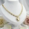 Goldfilled Antiallergén Nyaklánc 50cm/5,2mm +Medál 14K Szín