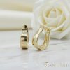 Goldfilled Antiallergén Fülbevaló 17mm 14K szín