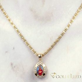  Goldfilled Antiallergén Nyaklánc 50cm/3mm +Medál 14K Szín