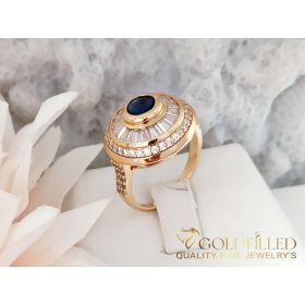   "Goldfilled" antiallergén gyűrű, különböző méretekben 18K színű