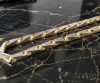 Goldfilled Antiallergén Luxus Barakka Nyaklánc 70cm Hosszú és 11mm Széles  (145g ! )  Szín 14K Multikolor