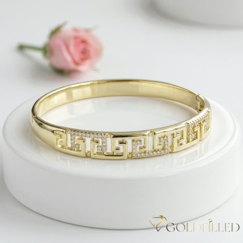 Goldfilled Antiallergén Karperec 7-4mm szín 14K Átmérő 60mm ( Nyitható )
