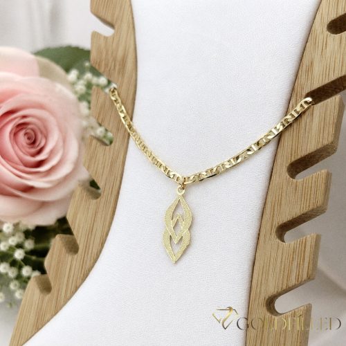 Goldfilled Bokalánc 27cm/3mm 14K szín