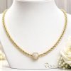 Goldfilled Antiallergén Nyaklánc 45cm/3mm +Medál 14K Szín