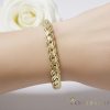 Goldfilled Antiallergén Karkötő 17,5 cm/7mm 14K színű