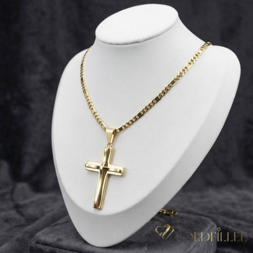 Goldfilled Antiallergén Nyaklánc 50cm/4mm +Medál 14K Szín