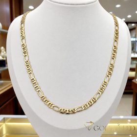   Goldfilled Antiallergén Nyaklánc  60cm Hosszú és  5 mm Széles  Szín  14K  