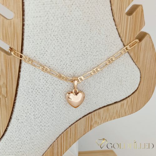 Goldfilled Bokalánc 26cm/3mm 18K szín