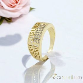   "Goldfilled" antiallergén gyűrű, különböző méretekben 14K színű