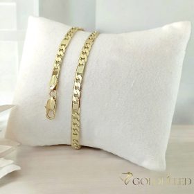 Goldfilled Antiallergén Karkötő 20cm/4,5 mm 14K szín