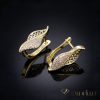 Goldfilled Antiallergén Fülbevaló 26 mm 14K szín