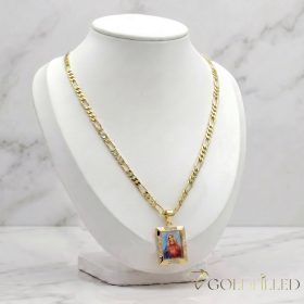   Goldfilled Antiallergén Nyaklánc 50cm/3,5mm +Medál 14K Szín