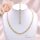 Goldfilled Antiallergén Nyaklánc  45cm /6mm+ Karkötő 17cm 14K Szín