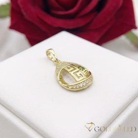 Goldfilled Antiallergén Medál 36 mm 14K szín