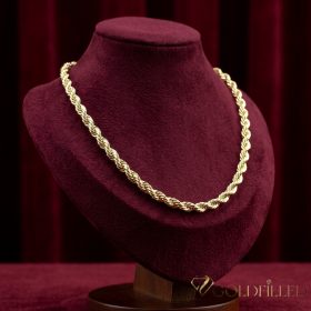 Goldfilled Antiallergén Nyaklánc 55 cm/6 mm 14K  szín