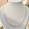 Goldfilled Antiallergén Nyaklánc  50cm Hosszú és 4 mm Széles  Szín  14K