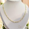 Goldfilled Antiallergén Nyaklánc  50cm Hosszú és 4 mm Széles  Szín  14K