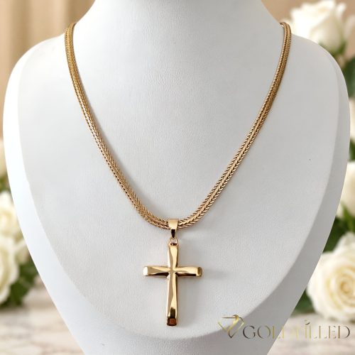 Goldfilled Antiallergén Nyaklánc 50cm/4mm +Medál 18K Szín