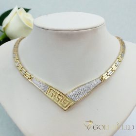   Goldfilled Antiallergén Nyakék 50 cm/6-16 mm 14K Multikolor szín