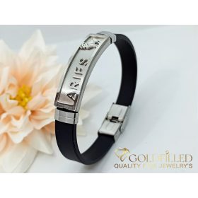 Horoszkóp karkötő rozsdamentes acélból