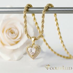   Goldfilled Antiallergén Nyaklánc 45cm/3mm +Medál 14K Szín