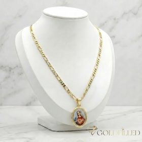   Goldfilled Antiallergén Nyaklánc 60cm/3,5mm +Medál 14K Szín