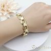 Goldfilled Antiallergén Karkötő 19cm/14mm 14K színű