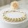 Goldfilled Antiallergén Karkötő 19cm/7-10mm 14K színű