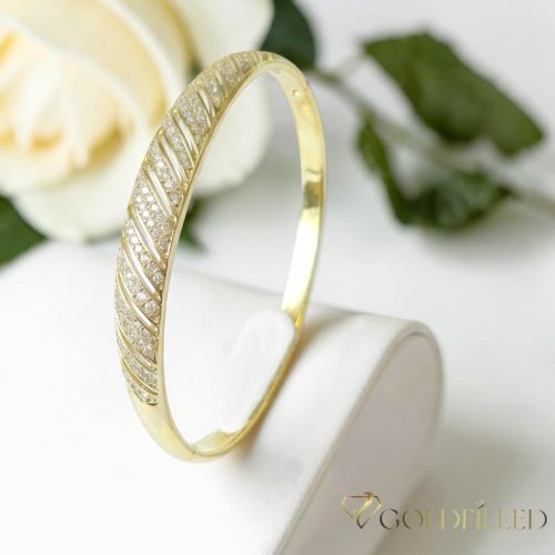 Goldfilled Antiallergén Karperec 7-4mm szín 14K Átmérő 60mm ( Nyitható )