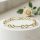 Goldfilled Antiallergén Karkötő 19cm/5mm 14K színű