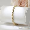 Goldfilled Antiallergén Karkötő 17cm/6mm 14K színű