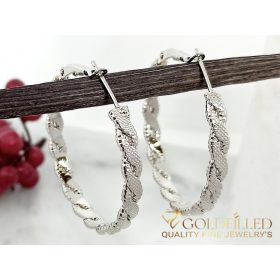 Goldfilled Antiallergén Fülbevaló 40mm	