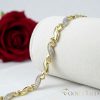 Goldfilled Antiallergén Karkötő több féle méretben Szélessége: 8mm 14K szín