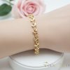 Goldfilled Antiallergén Karkötő 19cm/6mm 14K színű