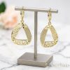 Goldfilled Antiallergén Fülbevaló 38mm 14K szín