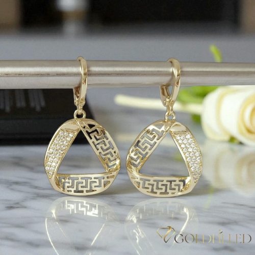 Goldfilled Antiallergenic Earrings 34mm 14K Color