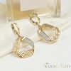 Goldfilled Antiallergén Fülbevaló 38mm 14K szín