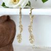Goldfilled Antiallergenic Earrings 38mm 14K Color