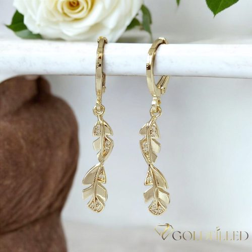 Goldfilled Antiallergenic Earrings 38mm 14K Color