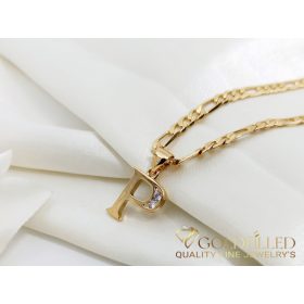 Goldfilled Antiallergén Nyaklánc 50cm/3,8mm 18K Szín	 