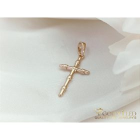 Goldfilled Antiallergén Medál 28 mm 18K szín