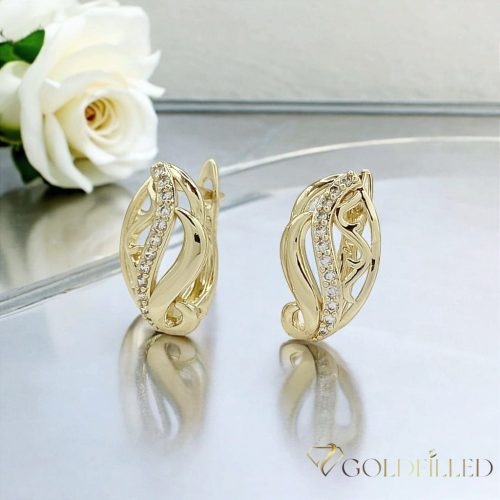 Goldfilled Antiallergenic Earring 18 mm 18K Color