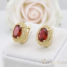 Goldfilled Antiallergén Fülbevaló 18mm 14K szín
