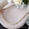 Goldfilled Antiallergén Nyaklánc  45cm Hosszú és  4 mm Széles  Szín  14K Multicolor 