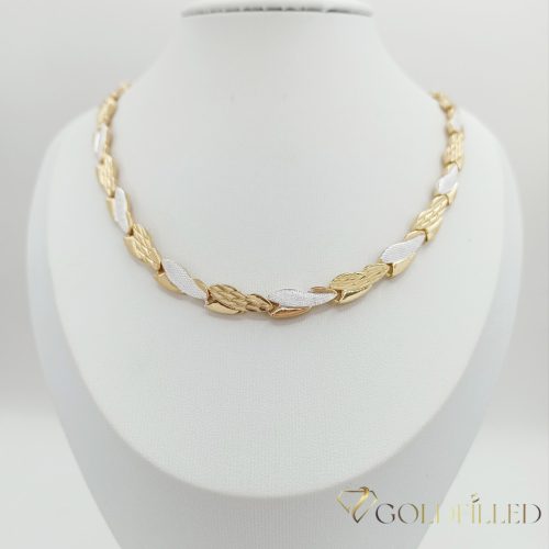 Goldfilled Antiallergén Nyakék 50cm/ 7,2 mm Multikolor 18K Szín