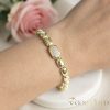 Goldfilled Antiallergén Karkötő 19 cm/9mm 14K színű