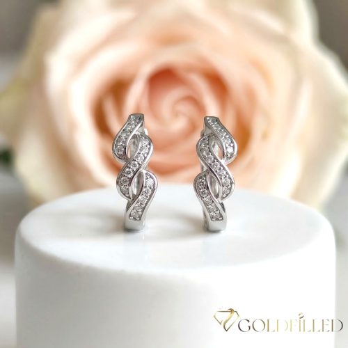 Goldfilled Antiallergén Fülbevaló 16mm